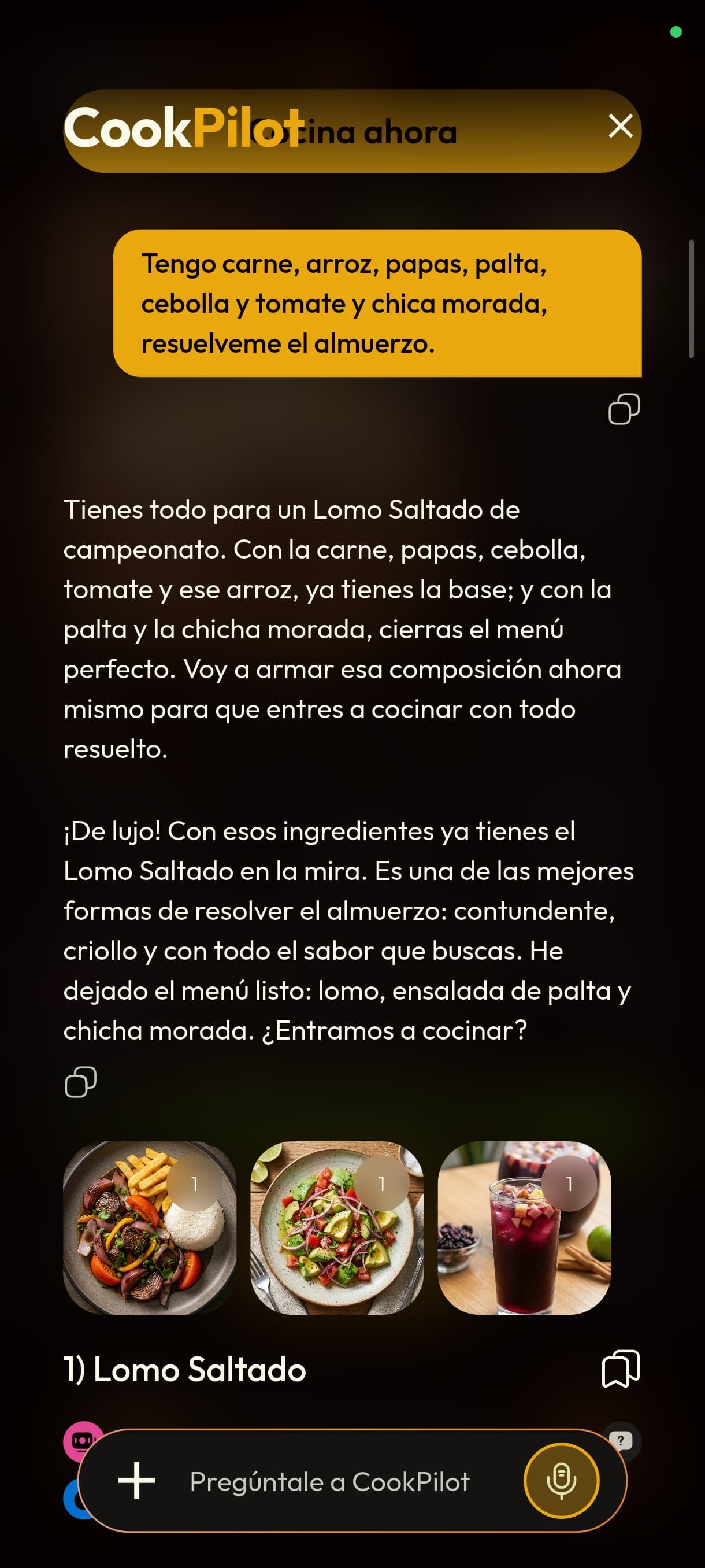 Dime qué tienes